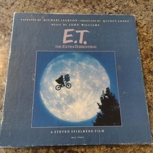 Michael Jackson Narrated E.T. Music record.